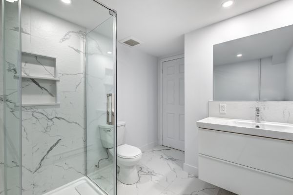 Basement Bathroom Construction in Foley