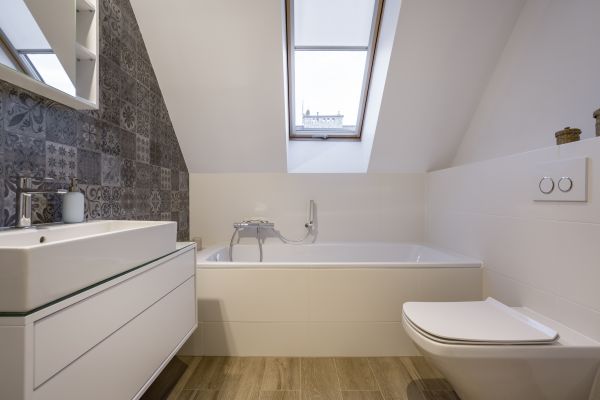 Attic Bathroom Construction in Foley